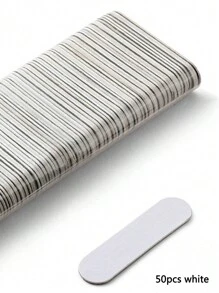 50/100片双面迷你指甲抛光块锉刀修整器打磨抛光指甲抛光板专业工具 - 彩色 - 查看 21