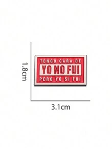 Creative Enamel Badge With Lettering, A Custom Brooch, Lapel Pin, Jewelry, Or A Gift For A Friend.