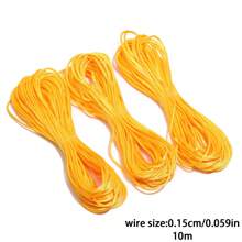 3 paquets de 33 yards de cordon en satin de soie 1,5 mm, cordon en nylon pour la fabrication de bracelets, cordon de queue de rat, cordon en satin, cordon en nylon pour la confection de bijoux, cordon de nouage chinois, cordons pour bracelets, fournitures de tricot fait main