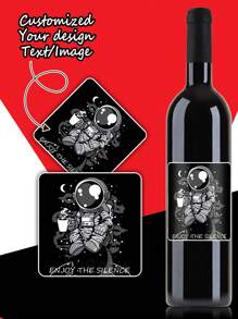 48pcs 2.36/2.76/3.15inch Custom Logo Sticker Labels, Business Sticker Printing, Square Stickers, Custom Sticker, Company Sticker Logo, Personalize Stickers