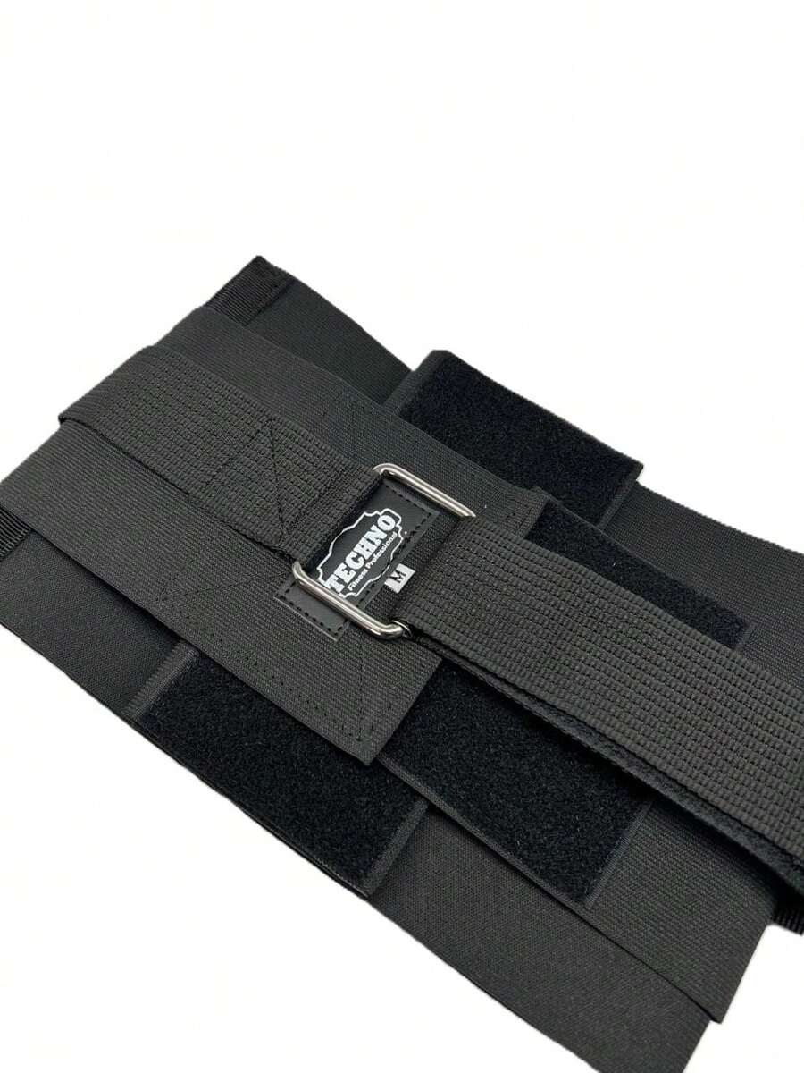Reinforced Compression Girdle For Weight Lifting And Loading Exercises - Black - View 1