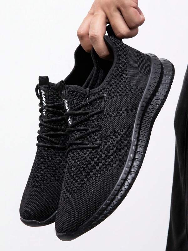 Men Mesh Non-Slip Lightweight Walking, Tennis, Running Shoes Breathable Comfortable Casual Sports Sneakers For Work & Workout