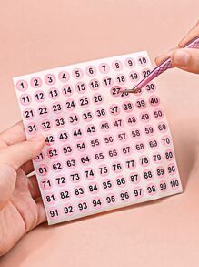 2 件圆形指甲油凝胶颜色标签，防水编号指甲贴纸，具有纯色或激光饰面，非常适合 DIY 美甲、美容用品。