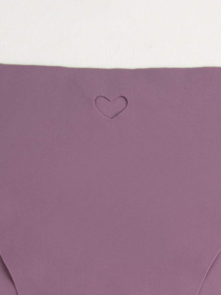 MLeyhoice 4件套女士性感透气纯色镂空内裤 - 彩色 - 查看 5