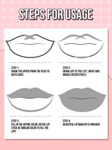 Misslyn مجموعة قلم تحديد الشفاه الدائم 2 قطعة. قلم تحديد شفاه طويل الأمد، عالي الصبغة، قابل للشحذ، قلم شفاه جل أساسه، تطبيق سلس، تأثير مكياج طبيعي، أداء لوني عالي، يخلق مظهر شفاه طبيعي. - 140+138 - مشاهدة 7