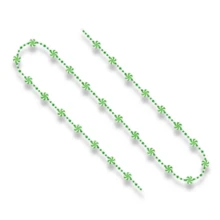 1 件 1.2 米纯色圣诞糖果花环，DIY 装饰，带流苏、珠子、风车、薄荷糖，适用于圣诞场景装饰 - 彩色 - 查看 6