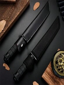 Knife Outdoor Camping Multi-Functional Eat Meat Knife Boning Knife Knife Knife Sharp Portable Fruit Knife - màu đen - Xem 8