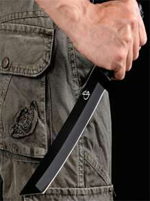 Knife Outdoor Camping Multi-Functional Eat Meat Knife Boning Knife Knife Knife Sharp Portable Fruit Knife - màu đen - Xem 6
