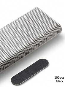 50/100片双面迷你指甲抛光块锉刀修整器打磨抛光指甲抛光板专业工具 - 彩色 - 查看 9