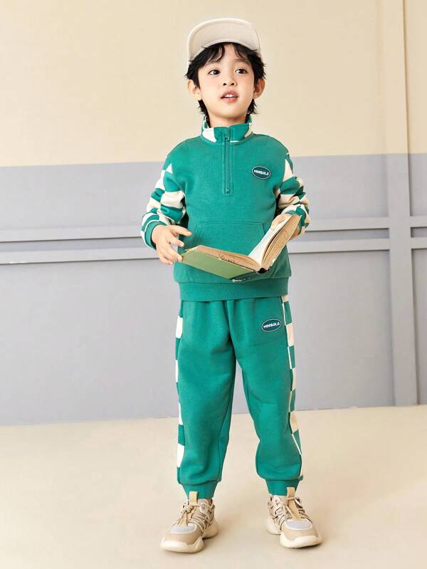 mini bala Kinder Hoodie Set Baby Collegestyle 2-teiliges Set