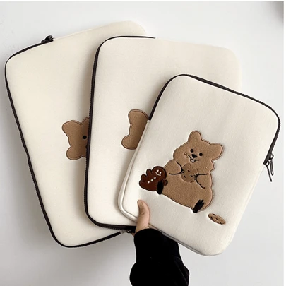 Chestnut Bear Laptop Sleeve Bag Liner
