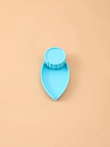 1 buc râșniță de ierburi tip barcă cu funcție de pâlnie, tăietor de tutun din plastic colorat, concasor de condimente de bucătărie, accesorii pentru fumat, cadou excelent pentru fumători, produs pentru magazin de fumat. - o marime - Vizualizare 8