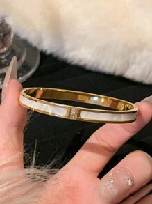 3件套奢华钻石水滴手链，适合作为送给女朋友的礼物 - 單排鑽+小蠻腰+滴油手鐲 - 查看 2