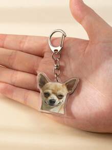 Móc khóa hình chó Chihuahua ngộ nghĩnh bằng Acrylic sáng tạo mới Chihuahua tự hào/Chihuahua vẹt/Chihuahua máy tính/Mũ đội đầu Chihuahua/Rùa mũ xanh Chihuahua/Chihuahua cười chủ đề động vật dễ thương Mặt dây chuyền/Đồ trang trí ba lô/Phụ kiện túi xách/Phụ kiện cặp học sinh/Mặt dây chuyền ví/Quà tặng bạn bè Phụ kiện ô tô Halloween Túi đeo vai Ba lô cho động vật học đường Goth Y2k - Nhiều màu - Xem 15