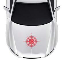 Car Sticker Graphics Mountain Adventurers Compass Truck Decoration Rv Camper Suv Vinyl Auto Tuning Accessories