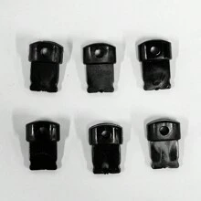 6pcs Silicone Anti-Dust Plugs Compatible With Iphone & Type-C Charging Ports, DIY Transparent Phone Dust Cover Set - Multicolor - View 12