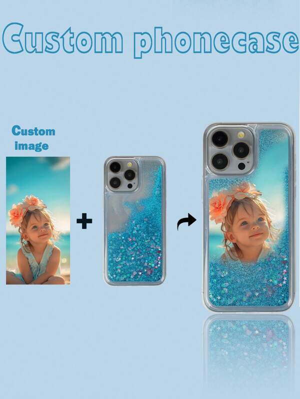 Capa de celular híbrida azul macia e rígida de TPU + PC com padrão fotográfico personalizável e à prova de choque, compatível com Apple/capas de celular combinando/capas de celular personalizáveis/capas de celular com areia movediça líquida/capas de celular interessantes/capas de celular Android/capas de celular/capas de celular/capas de celular OPPO/Galaxy A51 4G/Galaxy A52/A52s 5G/Galaxy S23 Ultra/Galaxy A13 4G/Galaxy A12/Galaxy S22 Ultra/OPPO A54