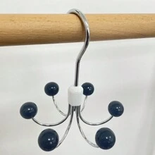 1pc Multifunctional Rotating Hook Hanger For Clothes, Belts, Ties, Bags Storage - Multicolor - View 21