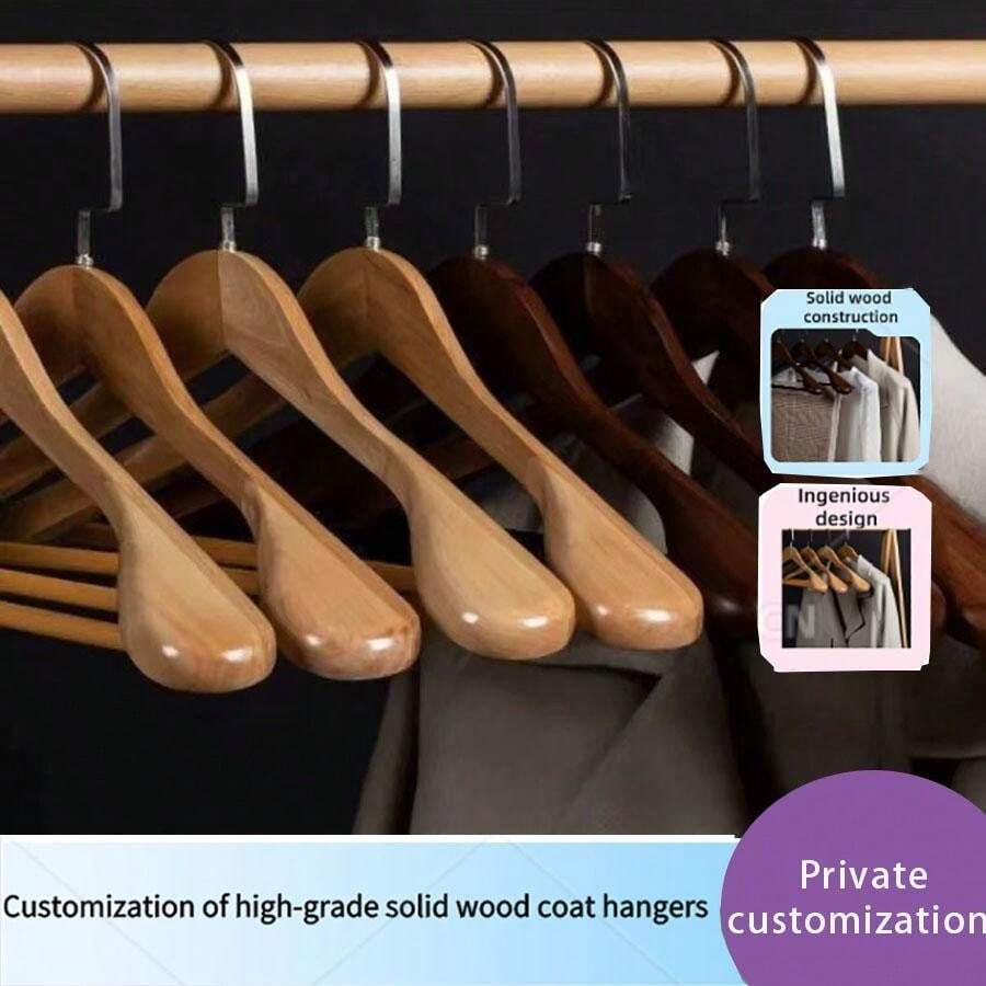 Grucce in legno di canfora con barra antiscivolo: design con spalla larga - Italia