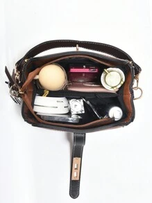 PLANEE 复古顶级单手提小方包，经典款，卡通斜挎包带锁，适合日常使用，可肩背、斜挎或手提，配有吊饰，可拆卸肩带水桶包，有史以来最好的母亲节礼物