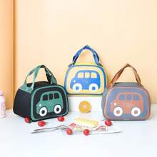 Thermal Lunch Bag For Girls And Boys For Lunchbox Snacks Daycare School - 灰色 - 查看 3