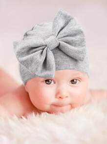 3sets Newborn Baby Double Layer Hat & Anti-Scratch Mittens Set, Breathable & Soft