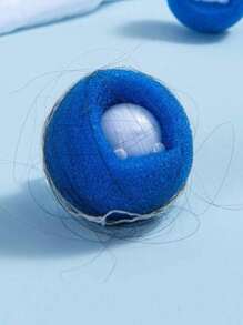 1/3/6 件可重复使用洗衣机清洁球、防起球衣物除毛器、洗衣机宠物毛发捕捉器、洗衣除毛刷 - 除毛清潔球 - 查看 4