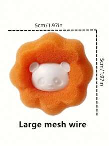 1/3/6 件可重复使用洗衣机清洁球、防起球衣物除毛器、洗衣机宠物毛发捕捉器、洗衣除毛刷 - 除毛清潔球 - 查看 3