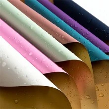 5 Stücke/10 Stücke/20 Stücke wasserdichtes Geschenkpapier mit Blumenmuster für Blumensträuße, Geschenkverpackungen, Muttertagsdekor, Partyzubehör – Goldrand, Farbverlauf, einfarbig, durchscheinend, für den Valentinstag zum Schulanfang