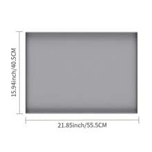 1 pieza Estera de silicona para plancha Griddle para Blackstone de 17 pulgadas, 22 pulgadas, 28 pulgadas y 36 pulgadas, accesorios para parrilla Blackstone, estera de silicona actualizada, a prueba de agua y a prueba de elementos, protege la plancha contra el óxido, los roedores, los insectos y el polvo