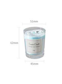 1 件 Haute Sense 香薰蜡烛礼品套装 配套玻璃无烟大豆蜡香薰蜡烛