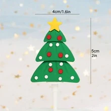 1 pieza/13 piezas Decoración de pastel de Navidad, Papá Noel, árbol de Navidad, Muñeco de nieve en forma de adorno suave de gel para decorar pasteles, Gorro de pastel de Navidad Fiesta de Navidad Decoración del hogar, Apto para reuniones familiares, fiestas de Navidad, cenas, decoraciones de cupcakes Decoraciones navideñas Decoración navideña Regalos de Navidad Suministros para fiestas de Navidad