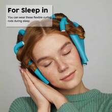 10pcs Curling Rod Soft Hair Curler Set, No Heat Required, Foam Curling Rollers For Long/Medium/Short Hair, Suitable For Sleeping - Multicolor - View 5