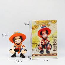 ONE PIECE 1 件 13 厘米/5.11 英寸海贼王动漫人物坐姿大笑可动人偶卡哇伊山治索隆小雕像房间车内装饰品 PVC 成人收藏模型玩偶玩具生日礼物
