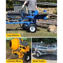 4.8-8 4.8x8 480-8 4.80-8 Trailer Tires, Load Range C, 6PR Set Of 2 Tires - 4.80-8 6PR - View 5
