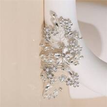 1件婚礼发饰，新娘发饰，婚礼头饰，新娘头饰，新娘发梳，伴娘发夹，皇家皇冠，情人节配饰