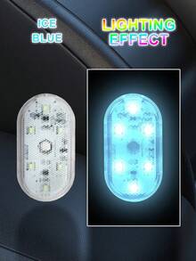 汽车氛围灯，USB 充电触摸传感器粘贴安装 LED 装饰灯 - 多款多色 - 查看 12