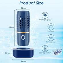 Fruit And Vegetable Washing Machine, Fruit And Vegetable Purifier Using OH Ion Purification Technology, Used For Washing Fruits, Vegetables, Rice, Tableware, Etc.