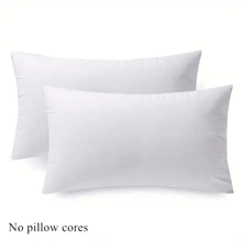 1/2/4 包装饰性抱枕套 - 羽绒替代枕芯用于装饰 - 可清洗，拉链式聚酯纤维靠垫，四季皆宜，防过敏填充方形靠垫抱枕