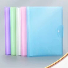 حافظة مستندات شفافة متعددة الطبقات ب- 30جيب من البولي بروبلين مقاس A3 قطعة واحدة، لطالب الوثائق، النوتة الموسيقية، أوراق الاختبار، حامل الشهادات - قطعة واحدة - مشاهدة 8