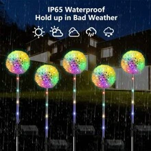 2pcs Solar Powered LED Lights, Waterproof Faux Onion Shape For Garden/Pathway/Yard/Ceremony, Driveway Lighting Outdoor