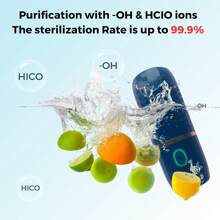 Fruit And Vegetable Washing Machine, Fruit And Vegetable Purifier Using OH Ion Purification Technology, Used For Washing Fruits, Vegetables, Rice, Tableware, Etc.
