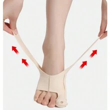 1 Pc Foot Strap Comfortable & Breathable, Foot Support Non-Slip For Women's Toe Socks, Athletes And Dancers Gym Accessories