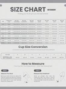 2pcs Beige Strapless Front Closure Seamless Padded Bras For Women - Beige - View 7