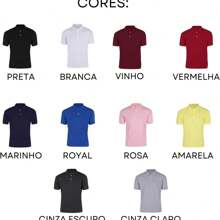 KIT 5 Men's Basic Polo Collar Shirts In Cotton Piquet T-Shirt - 薑色 - 查看 7