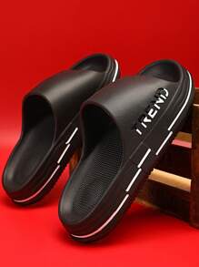 Leichte EVA-bedruckte Slip-On-Sandalen für Herren, geeignet für Sommer-Lässig, Outdoor-Sport, Urlaubsreisen, Abschlussgeschenke, Geburtstagskleidung, Duschschuhe