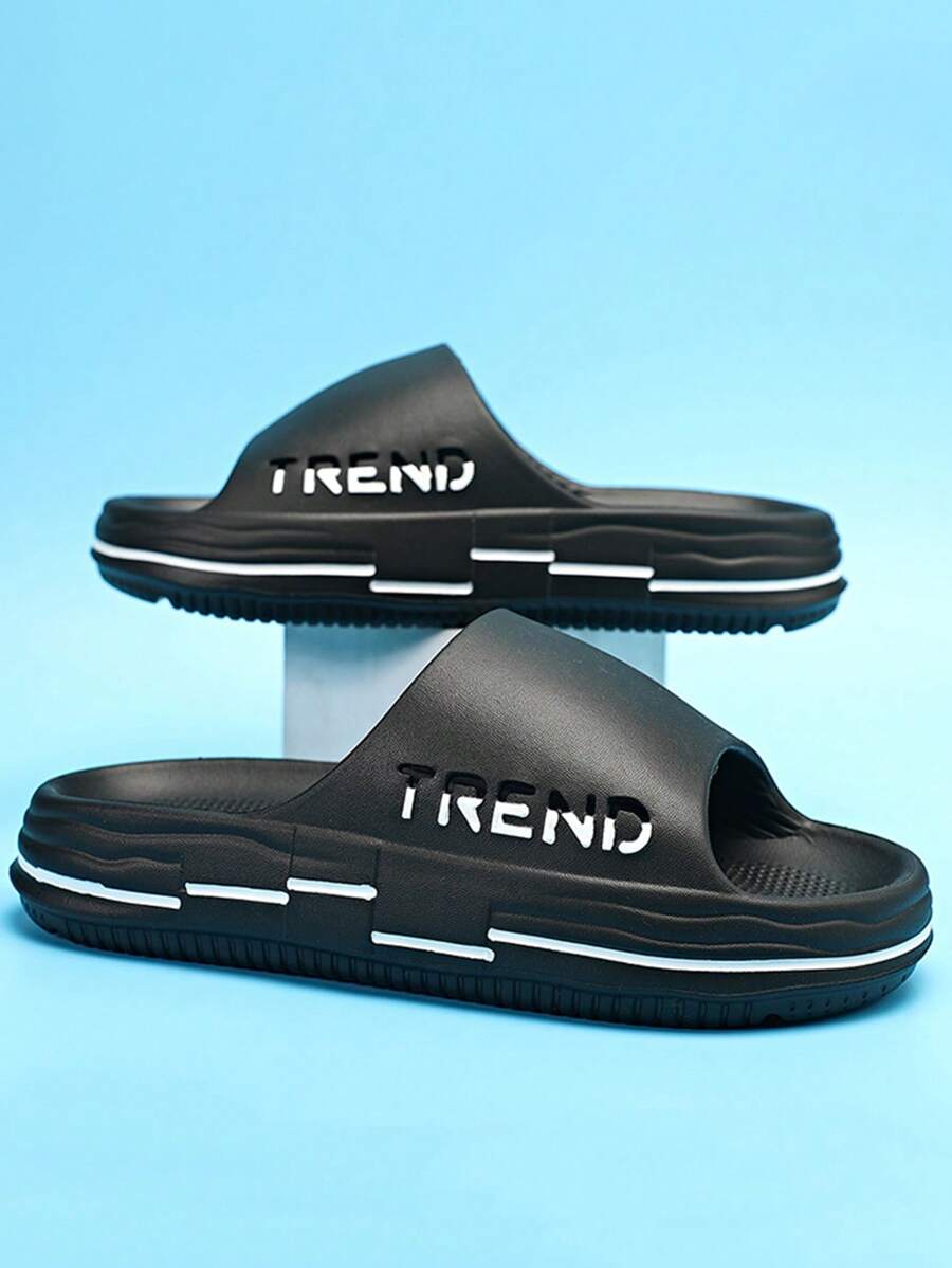 Leichte EVA-bedruckte Slip-On-Sandalen für Herren, geeignet für Sommer-Lässig, Outdoor-Sport, Urlaubsreisen, Abschlussgeschenke, Geburtstagskleidung, Duschschuhe