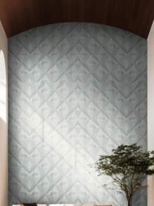 5 metros - Rolo de papel de parede clássico para decoração.