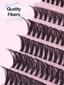 Fake Eyelashes,10 Rows DIY  False Eyelashes Natural False Lashes Natural Eyelash Extension Makeup For Daily Wear - D - View 5