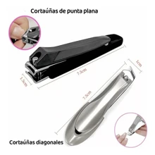 Juego de cortaúñas de acero inoxidable con 6 piezas, incluye regalo, diseñado para problemas de uñas, con baño de níquel